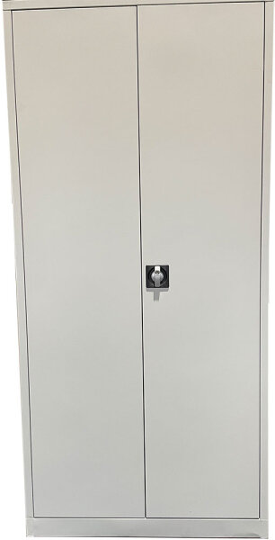 FT Aktenschrank-1, 4.5 OH, 4 FB, 2 Türen, 1 Schloss, 80x38x180cm, RAL 7035/7035
