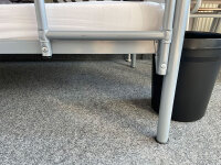Etagenbett-2 IT 90x190/90x200cm, RAL 9006 - TÜV nach DIN 747-1/2