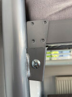 Etagenbett-2 IT 90x190/90x200cm, RAL 9006 - TÜV nach DIN 747-1/2