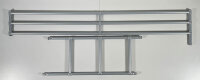 Absturzsicherungen vorn, hinten, Leiter für Etagenbett-2, 190cm, RAL 9006