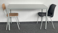 Allzwecktisch-1, 4-Fußgestell, Platte 18mm, verschiedene Dekore/Größen