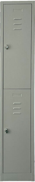 Schließfachschrank, 2/4/6 Türen, Sockel, Breiten 35/70/105cm