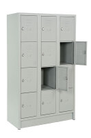 Schließfachschrank-2, 4/8/12 Türen, Sockel,...
