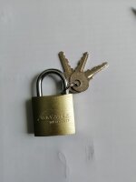 Vorhängeschloss-2 inklusive 2 Schlüssel