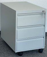 Rollcontainer-2 MT 40x59x56cm, 3 Schub, RF, 4 Roller, RAL...