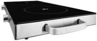 Doppelkochplatte-3, Gutfels COOK 4010, Cerankochfeld, 2800W, 2 Felder, silber/schwarz